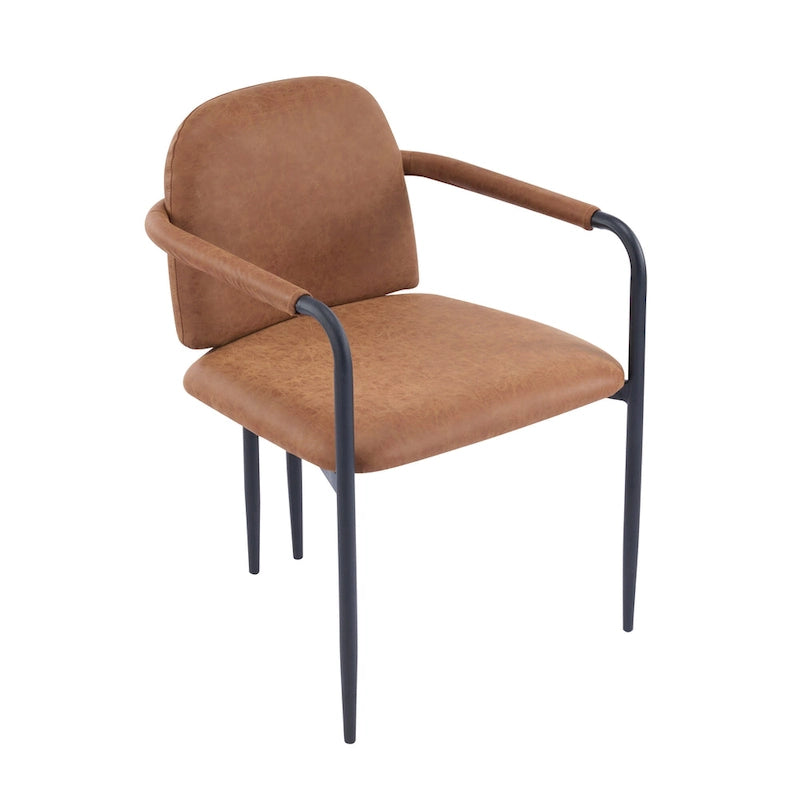 Silla de comedor tapizada (paquete de 2)