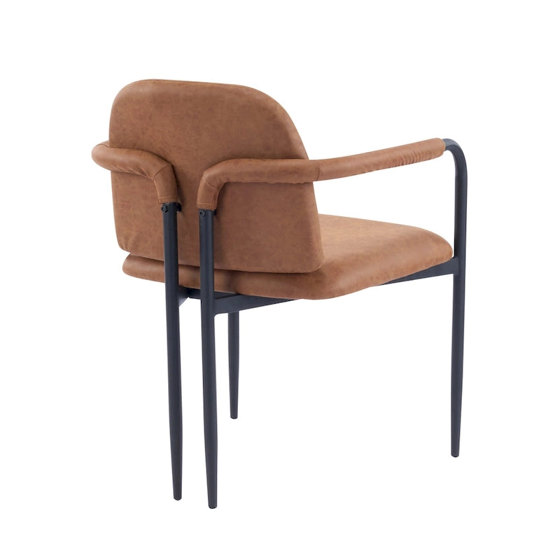 Silla de comedor tapizada (paquete de 2)