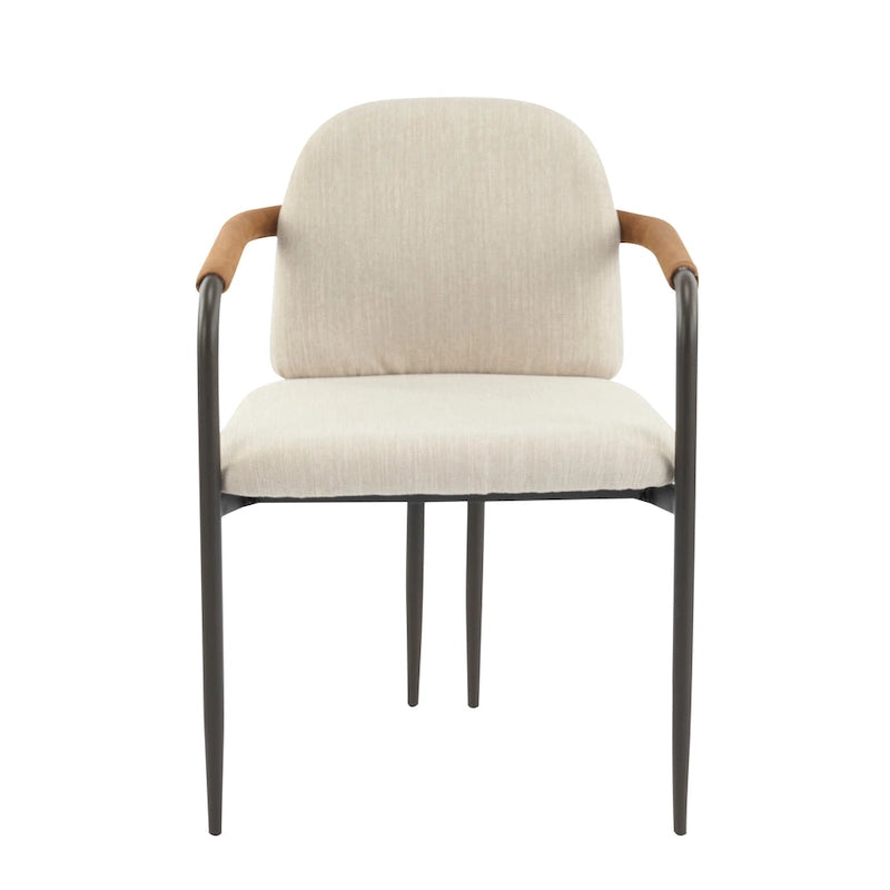 Silla de comedor tapizada (paquete de 2)