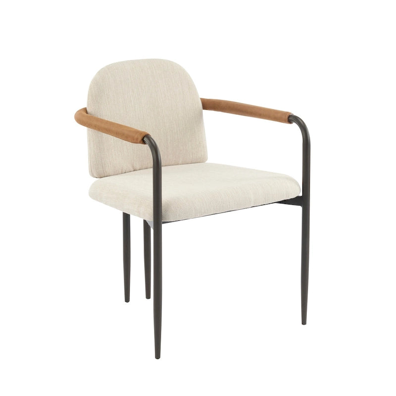 Silla de comedor tapizada (paquete de 2)