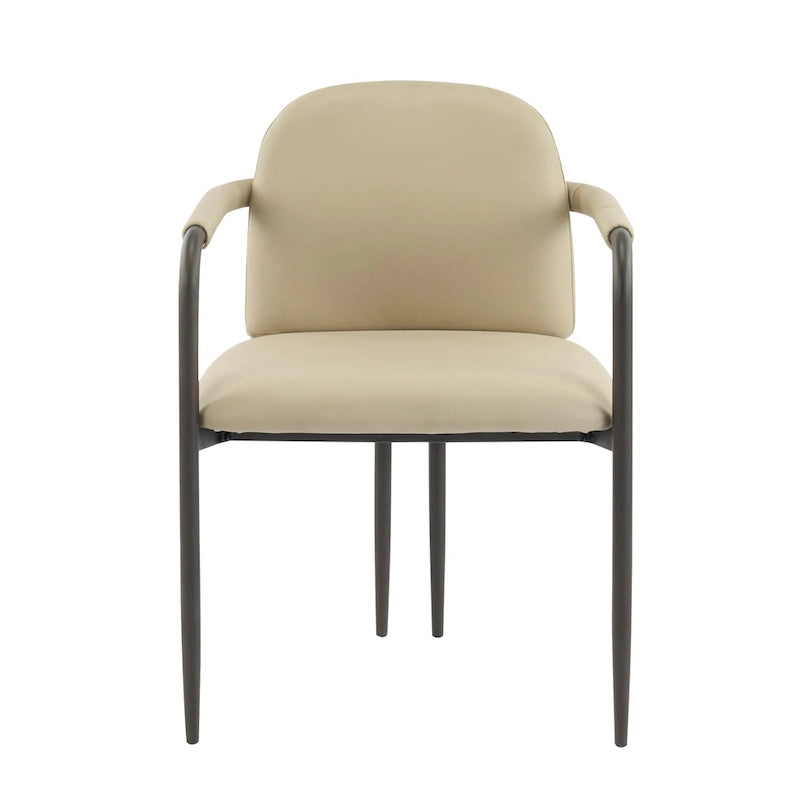 Silla de comedor tapizada (paquete de 2)