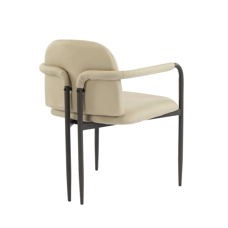 Silla de comedor tapizada (paquete de 2)