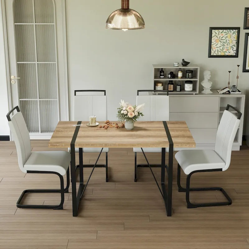 Mesa y silla de comedor para el hogar y fiestas