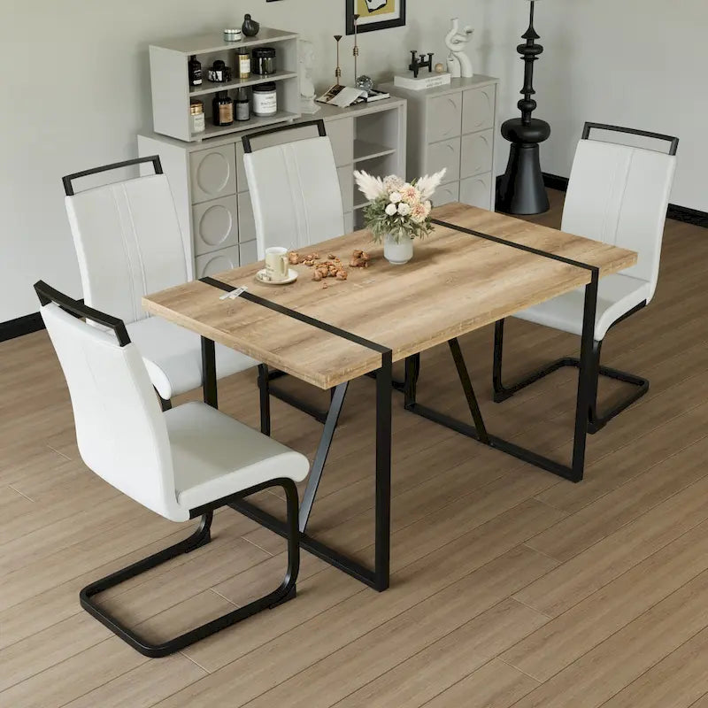 Mesa y silla de comedor para el hogar y fiestas