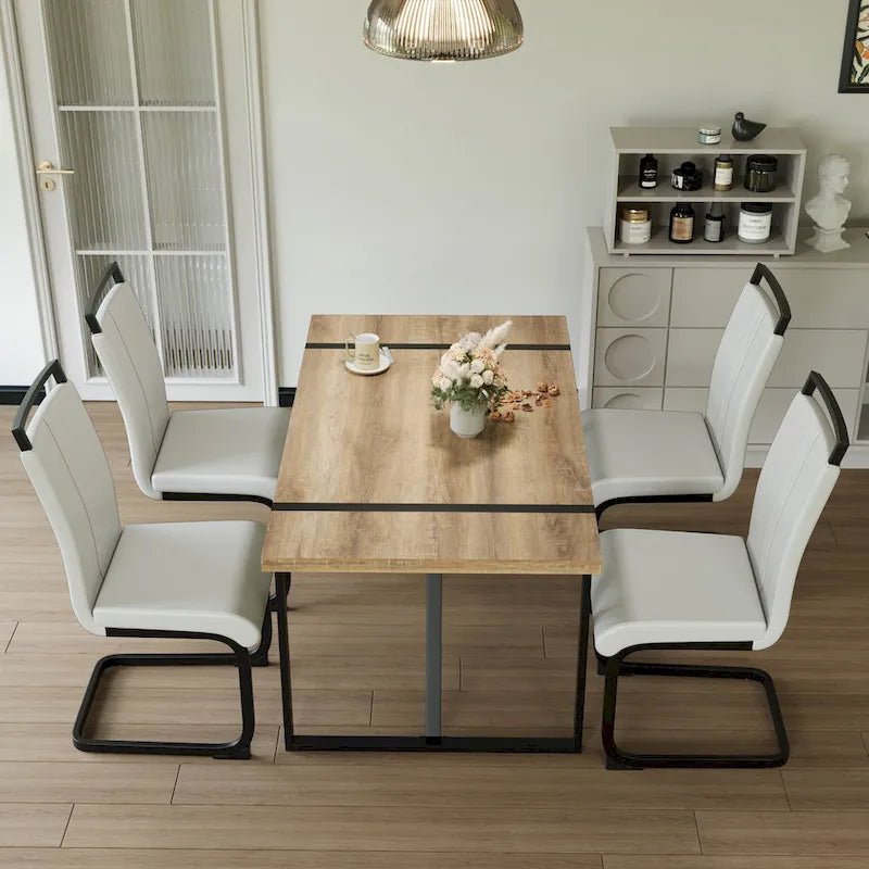 Mesa y silla de comedor para el hogar y fiestas