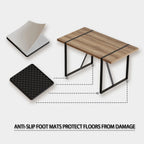 Mesa y silla de comedor para el hogar y fiestas