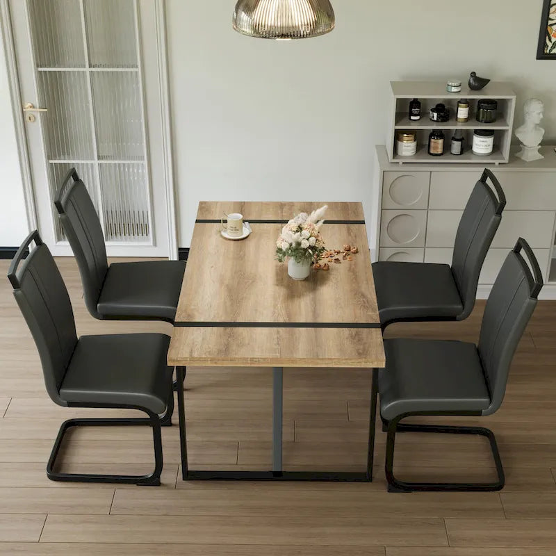 Mesa y silla de comedor para el hogar y fiestas