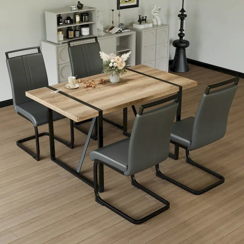 Mesa y silla de comedor para el hogar y fiestas