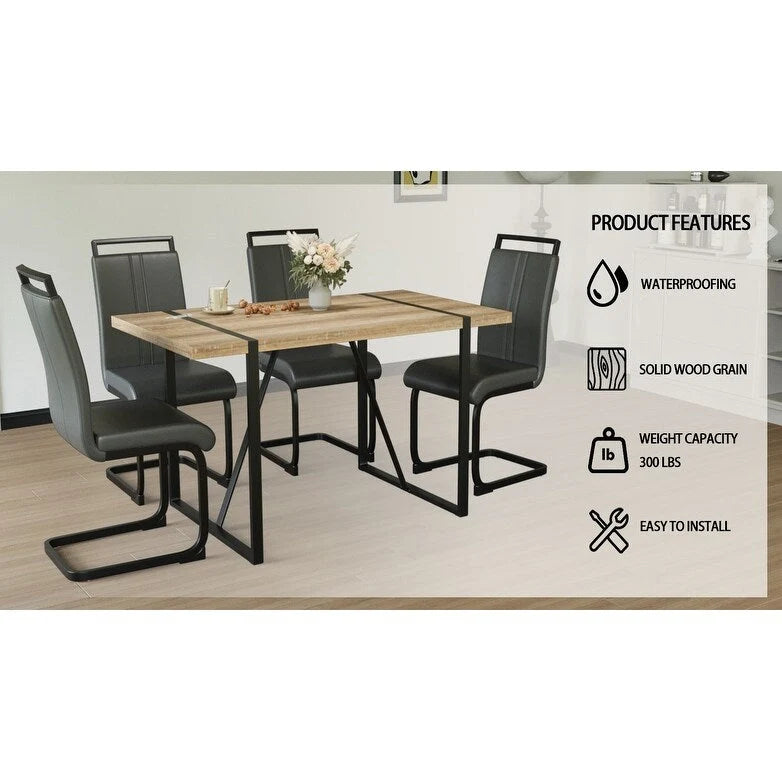 Mesa y silla de comedor para el hogar y fiestas
