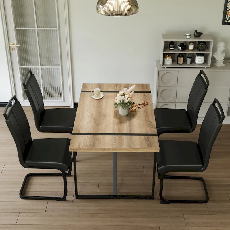 Mesa y silla de comedor para el hogar y fiestas