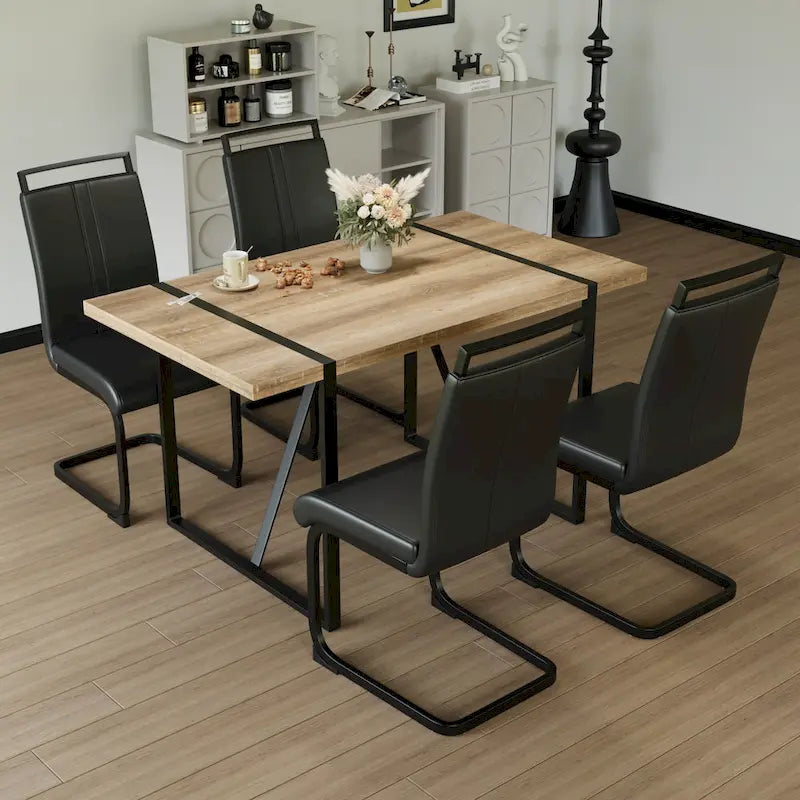 Mesa y silla de comedor para el hogar y fiestas