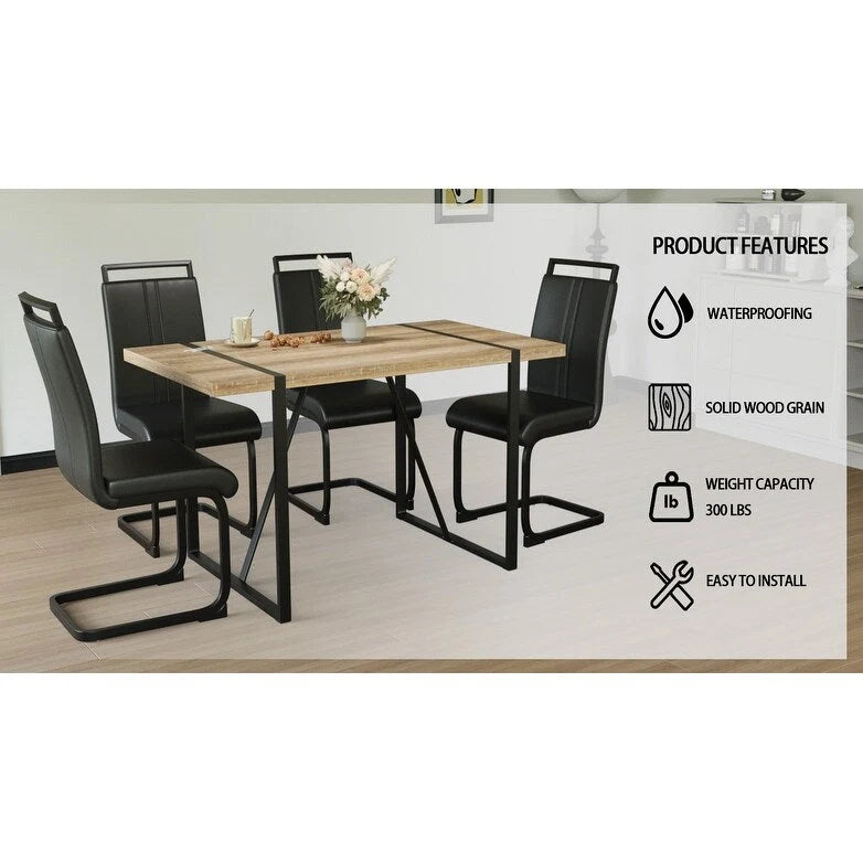 Mesa y silla de comedor para el hogar y fiestas
