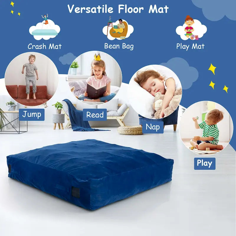 Colchoneta sensorial de 57 x 57 con bloques de espuma y lavable - Ver detalles
