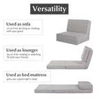Sofá Cama Plegable Convertible Sillón Plegable