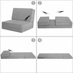Sofá Cama Plegable Convertible Sillón Plegable