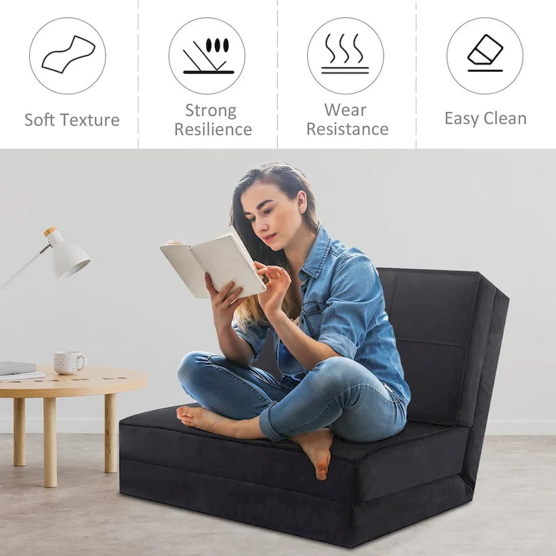 Sofá Cama Plegable Convertible Sillón Plegable