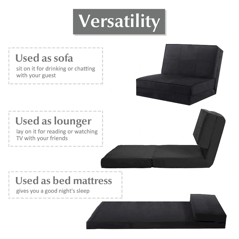 Sofá Cama Plegable Convertible Sillón Plegable