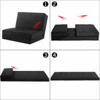 Sofá Cama Plegable Convertible Sillón Plegable