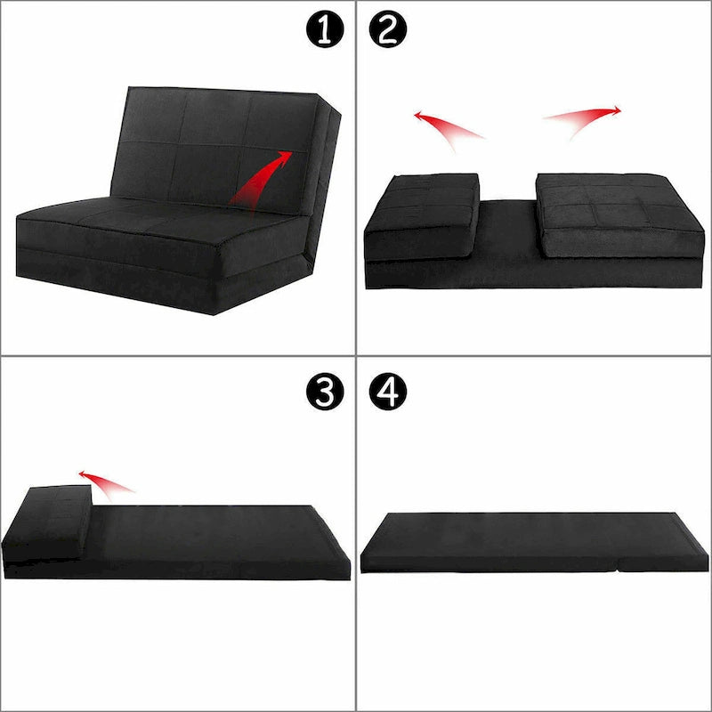 Sofá Cama Plegable Convertible Sillón Plegable