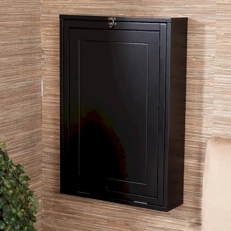 Escritorio convertible plegable negro