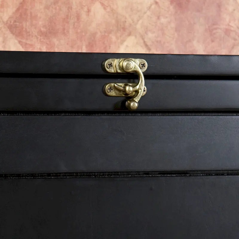 Escritorio convertible plegable negro