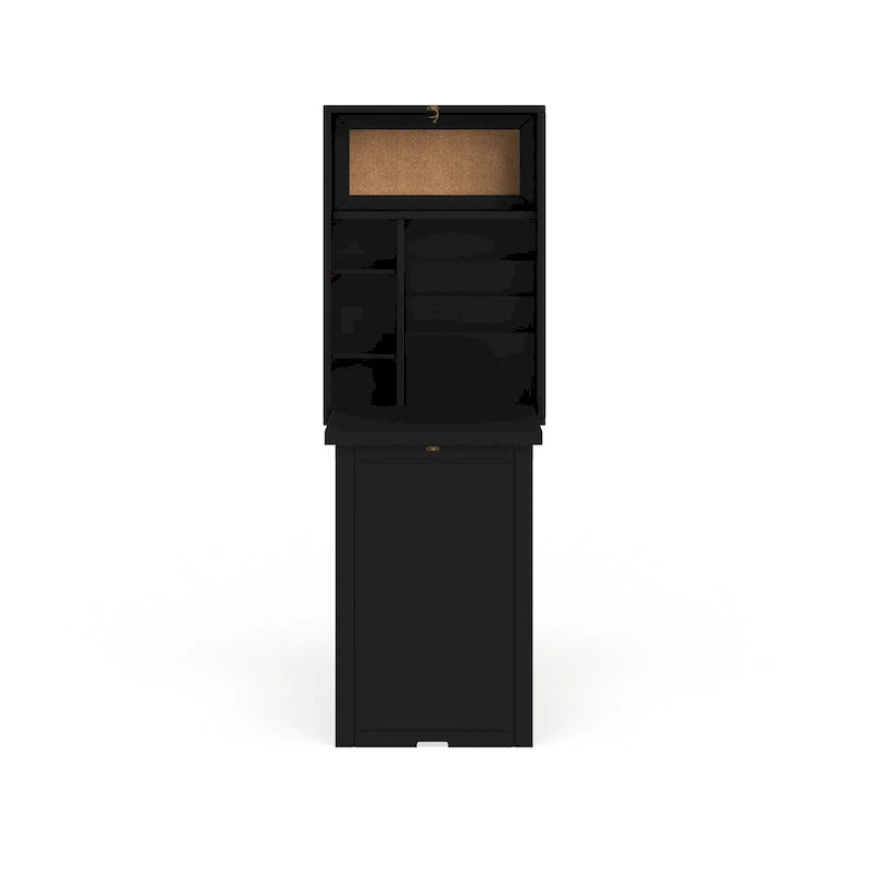 Escritorio convertible plegable negro