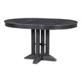 Mesa de comedor de casa de campo Mesa redonda extensible para cocina y comedor