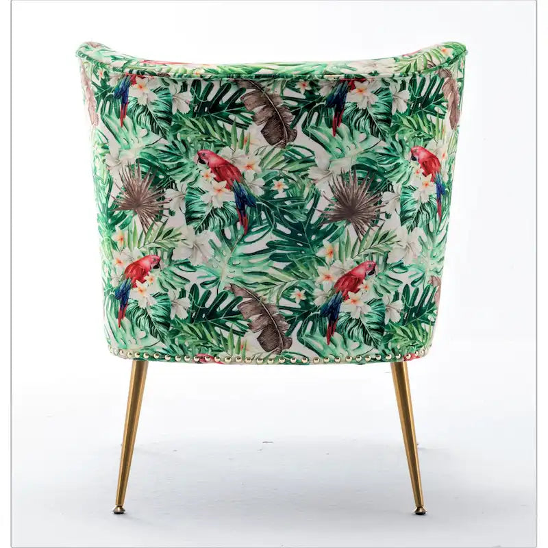 Sillón sin brazos tapizado en microfibra 25W
