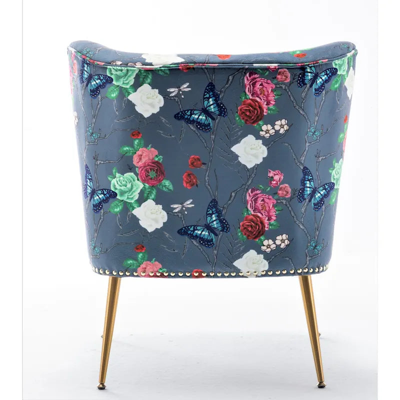 Sillón sin brazos tapizado en microfibra 25W
