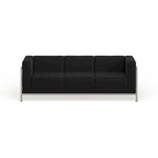 Sofá modular con asiento capitoné acolchado y estructura envolvente - 79W x 28.75D x 27.25H