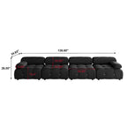 Sofá modular convertible seccional 138