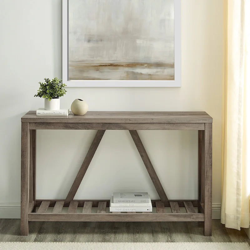 Mesa de entrada tipo A-Frame
