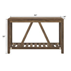 Mesa de entrada tipo A-Frame