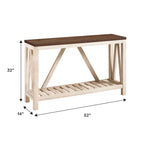 Mesa de entrada tipo A-Frame