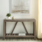 Mesa de entrada tipo A-Frame