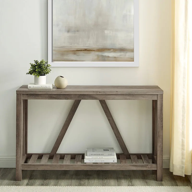 Mesa de entrada tipo A-Frame