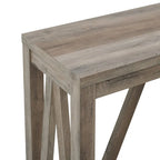 Mesa de entrada tipo A-Frame