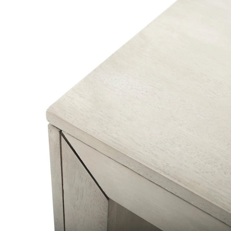 Banco de comedor de madera de acacia estilo rústico