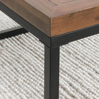 Mesa de centro cuadrada - 18Hx30Wx30D