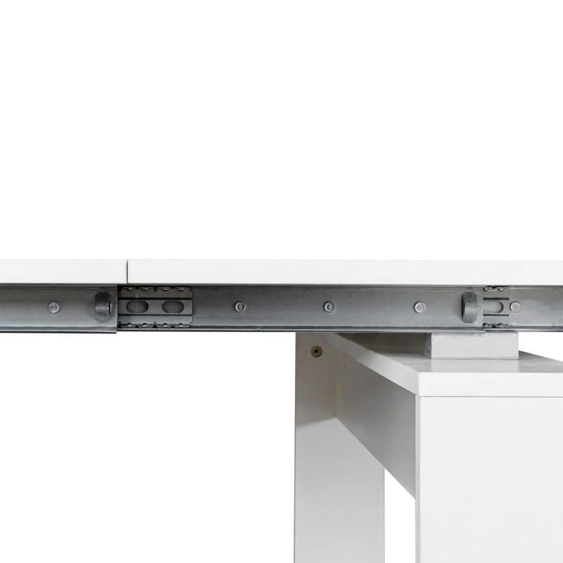 Mesa de comedor de madera multifuncional extensible