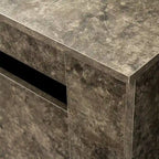 Mesa de comedor de madera multifuncional extensible