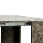 Mesa de comedor de madera multifuncional extensible
