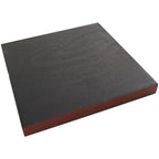 Juego de Tres en Raya de Madera Marrón con Piezas Doradas de X y O