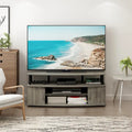 Mueble grande de entretenimiento. Soporta televisores de hasta 55 pulgadas.