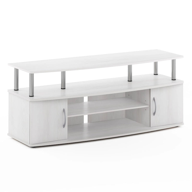 Mueble grande de entretenimiento. Soporta televisores de hasta 55 pulgadas.