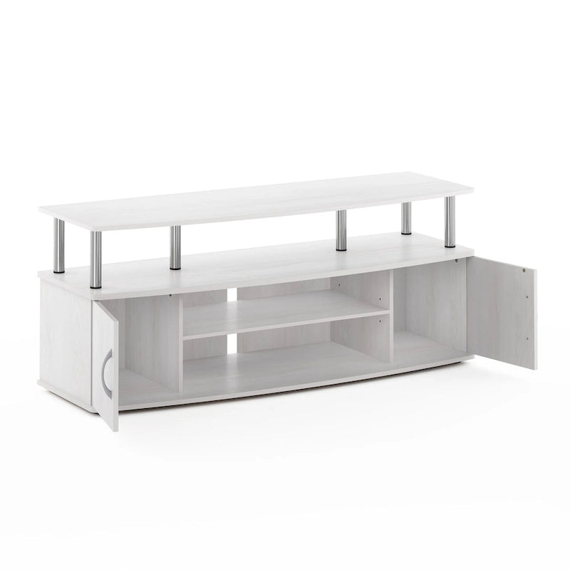 Mueble grande de entretenimiento. Soporta televisores de hasta 55 pulgadas.
