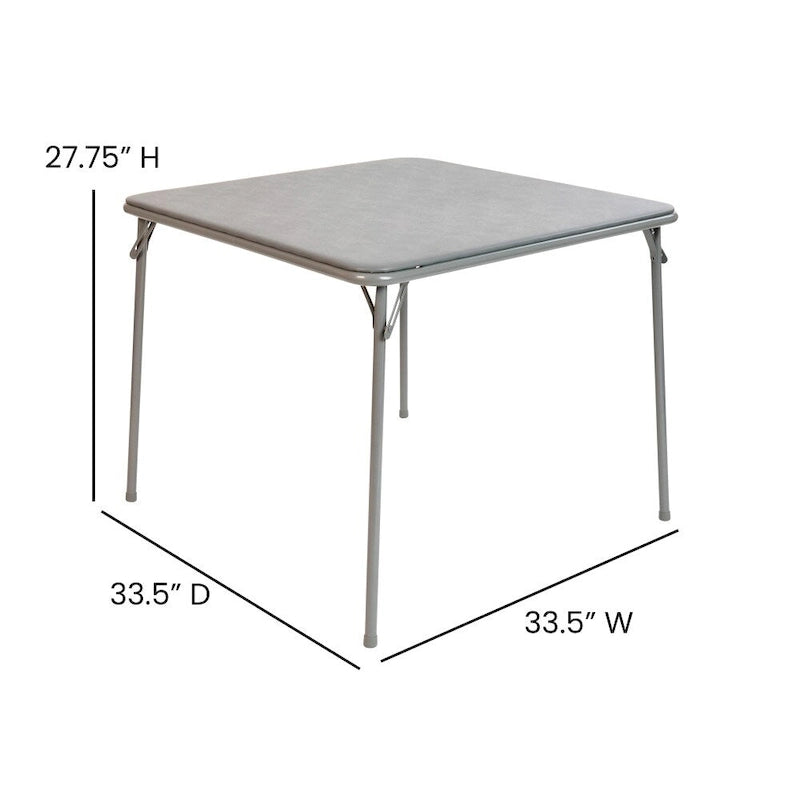 Mesa plegable de vinilo para cartas