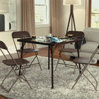 Mesa plegable de vinilo para cartas