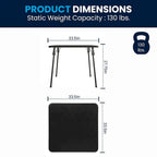 Mesa plegable de vinilo para cartas