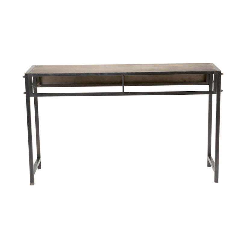 Mesa Consola de Metal Bronce